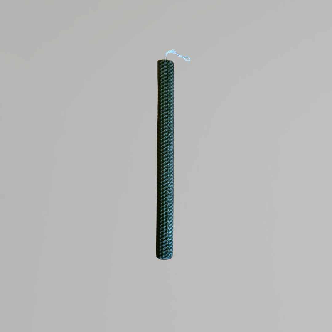 Easter colored candle 30cm - Olive Green