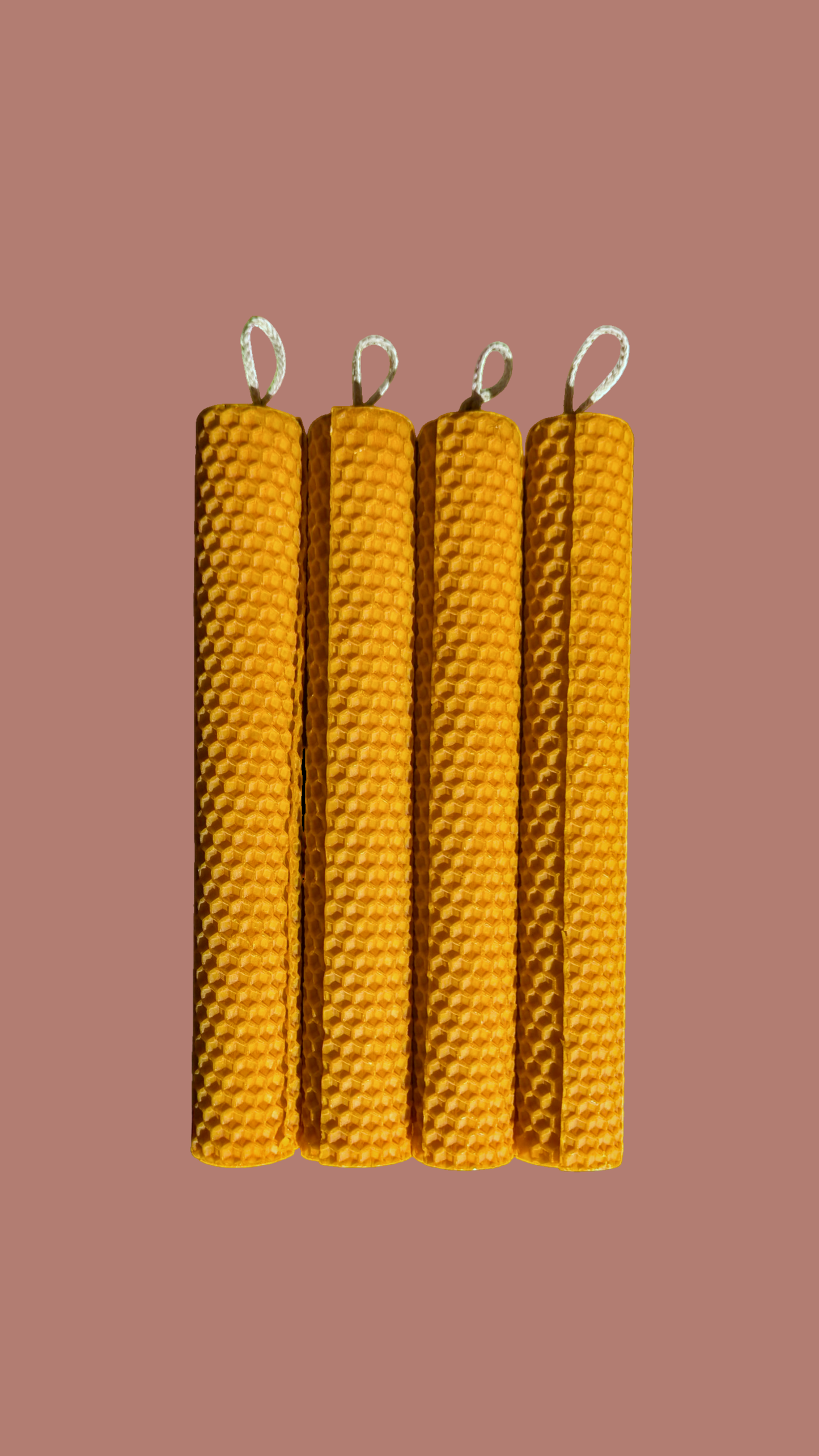 Osterkerze aus reinem Bienenwachs, 30 cm