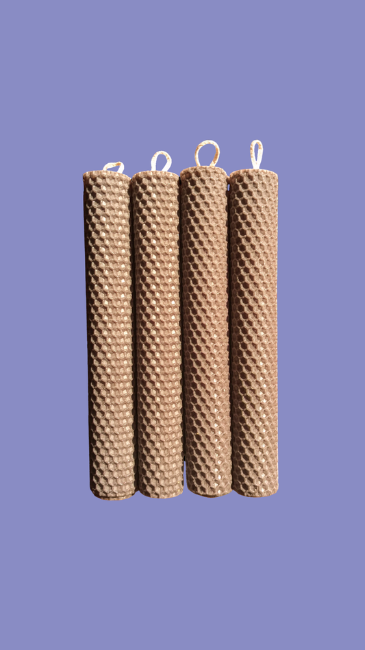 Osterkerze in verschiedenen Farben, 30 cm – Blaugrau