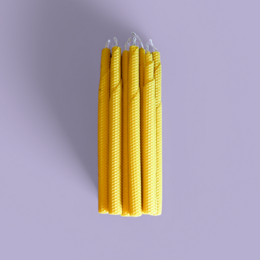 Easter candle made of pure beeswax 30cm