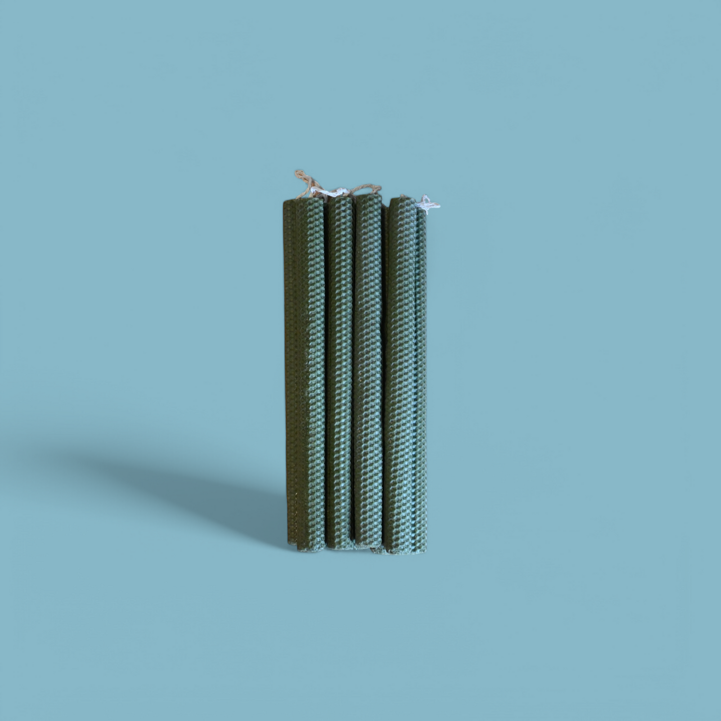 Easter colored candle 30cm - Olive Green